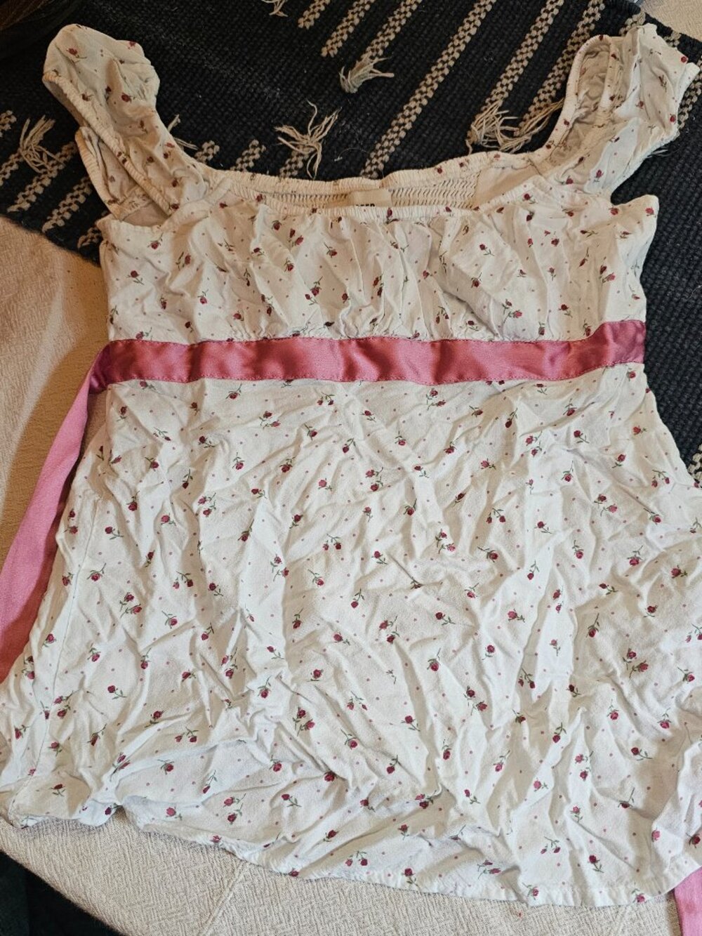 Hollister tie top